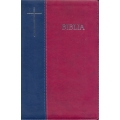 Biblia MARE- ediție aniversară 076 PF - bleumarin/visiniu